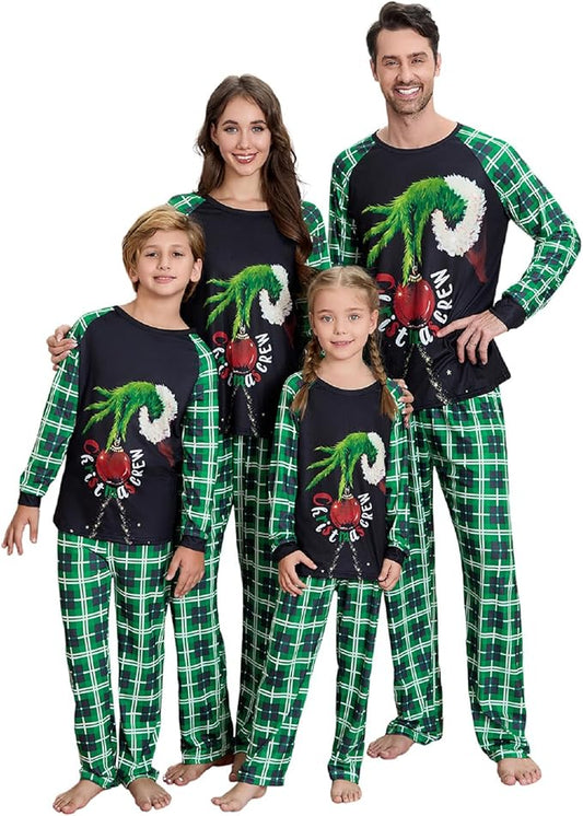 2024 Family Matching Pajamas Sets - Christmas Pjs Sleepwear Outfits for Holiday & Xmas Party