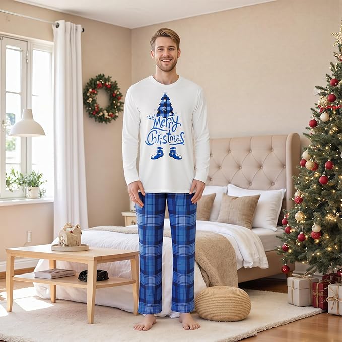 2024 Family Matching Pajamas Sets - Christmas Pjs Sleepwear Outfits for Holiday & Xmas Party