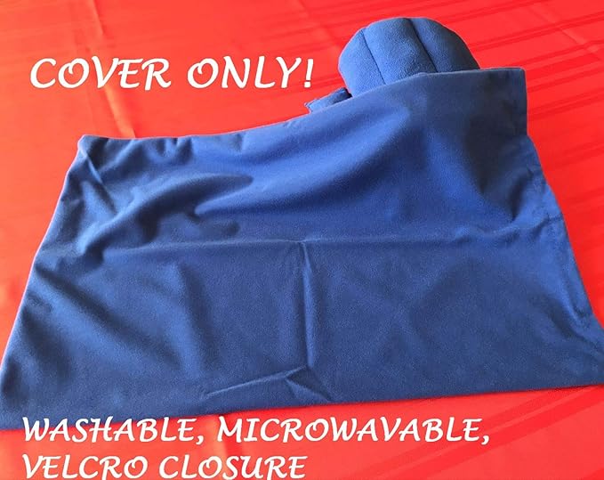 Accessory Cover for Large Microwavable Heating Pad for Moist Heat Therapy | Removable Washable Protection by ComfortCloud