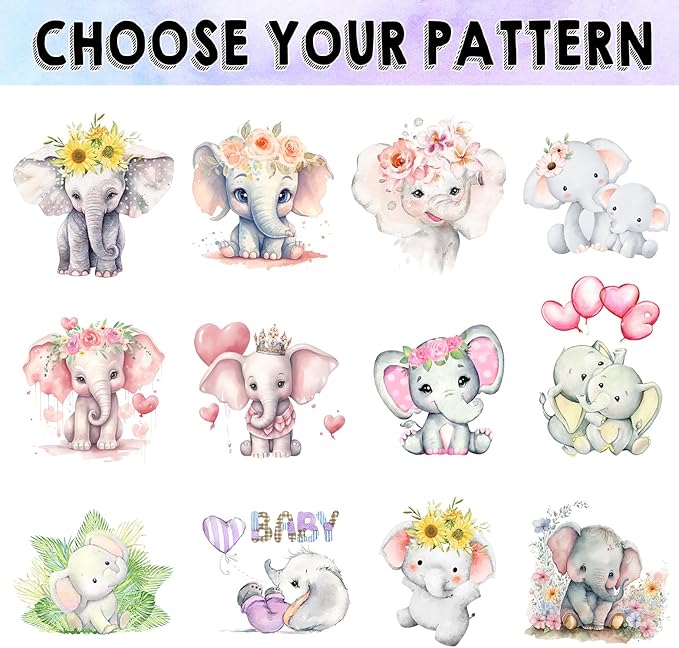 D-Story Ship Next Day, Custom Blankets Personalized Throw Blanket with Names Customized Elephant Blanket for Girls Kids Adult Birthday Gift