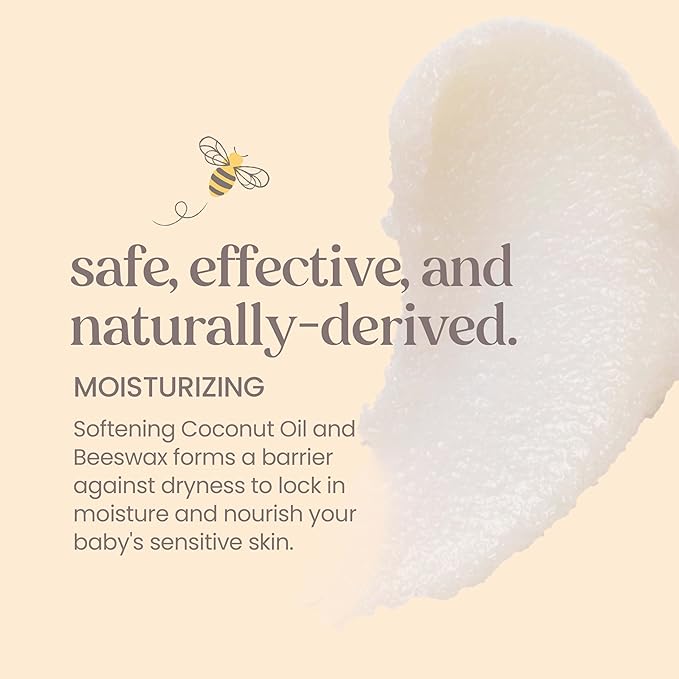 Burt's Bees Baby 100% Natural Origin Multipurpose Healing Ointment, Face & Body Baby Ointment – 7.5 Ounce Tub - Pack of 3