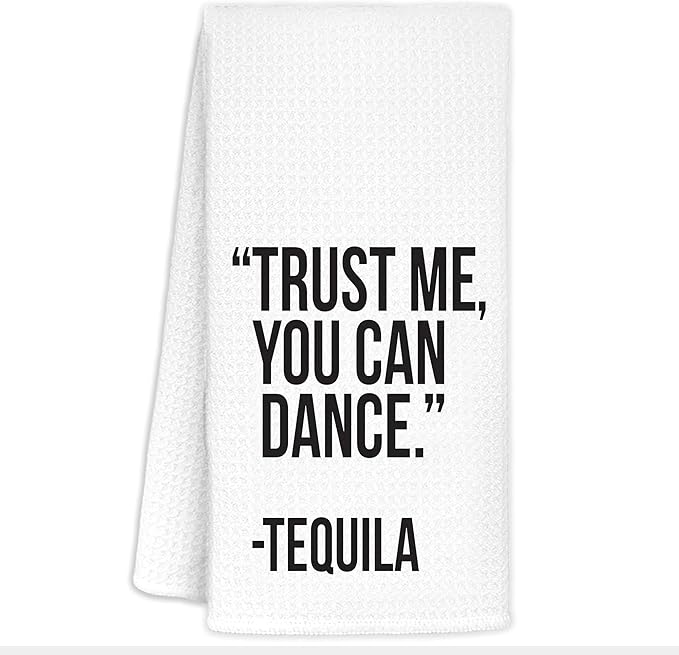 Tequila Lover Gifts, Bartender Gifts, Bar Gifts, Bar Towels for Bartender Kitchen, Tequila Gifts for Women Men Tequila Lover, Bartender Gifts for Women, Funny Kitchen Bar Decorations Towels, 16x24