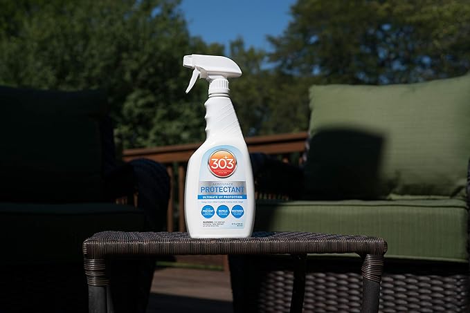 303 Products Aerospace Protectant Spray, UV Protection, Repels Dust, Dirt, & Staining, Matte Finish, Restores Like-New Appearance, Outdoor Cleaning Supplies 32 Fl. Oz.
