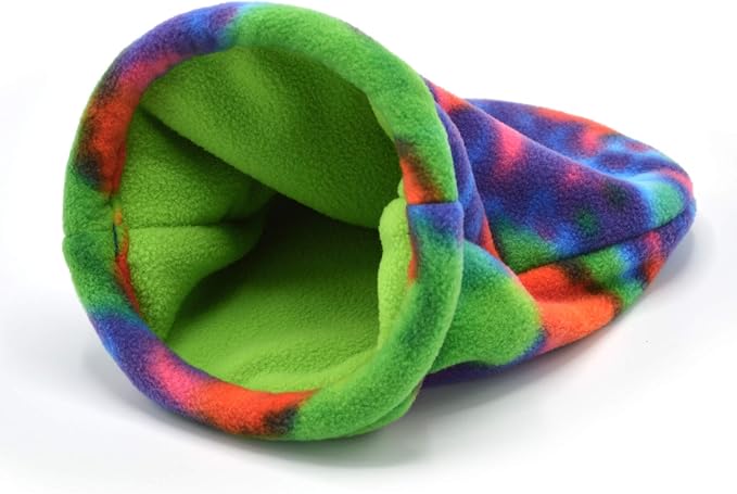 Oxbow Animal Health Enriched Life Cozy Cave, Guinea Pig Hideout, Guinea Pig Toys, Bunny Toys, Fleece, Bunny Enrichment for Rabbit Cage, Oxbow Rat Cage Accessories | Small Animal Hideout, Fleece, Snuggle Sack, Guinea Pig House, Rats, Hamsters, Hedgehogs...