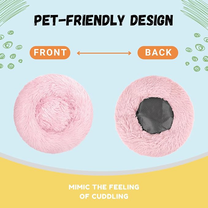 Bunny Bed Large Rabbit Hideout Soft & Comfortable | Small Animal Bedding, Cozy Bed Mat, Warm Hideaway, Cage Accessories for Guinea Pig