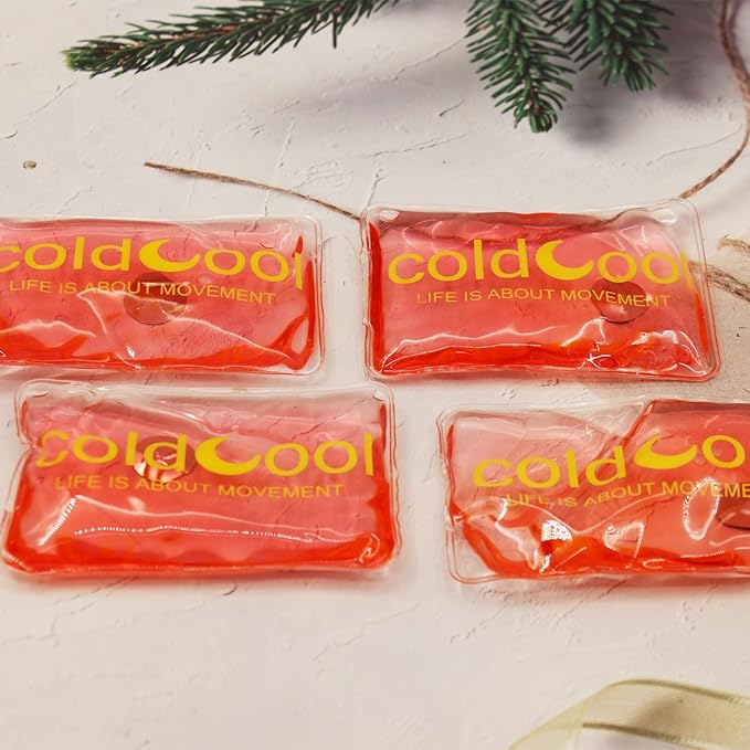 4 Pcs Reusable Snap Heat Pack,Portable Hand Warmer,Christmas Deals Hand Warmers Cute Long Lasting Warmth for Camping, Outdoor,Hand Warmers Boil Click Heat Pocket (Pink)