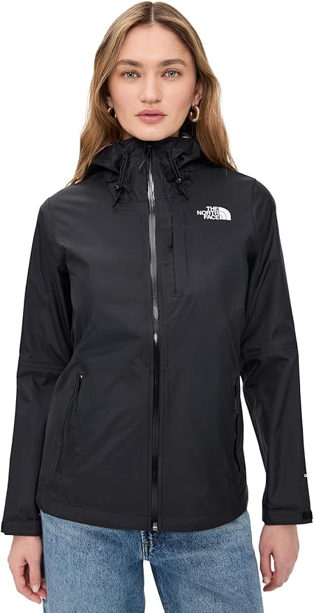 THE NORTH FACE Women's Alta Vista Rain Jacket | 3 Piece Hood With Adjustable Cinch-cord, Waterproof, Breathable