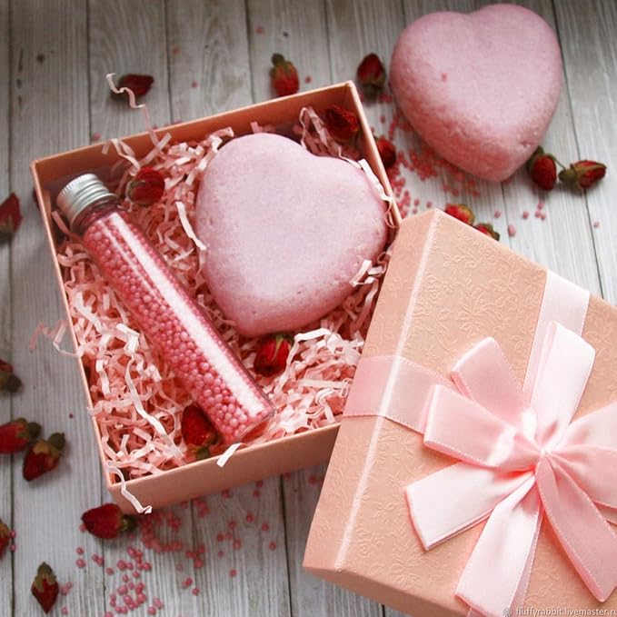 ZEBMOON 2 LB Pink Crinkle Cut Paper Shred Filler Great for Gift Wrapping, Basket Filling, Birthday, Wedding, Halloween, Thanksgiving, Valentine's Day, New Year Party Decorations Filling Supplies A