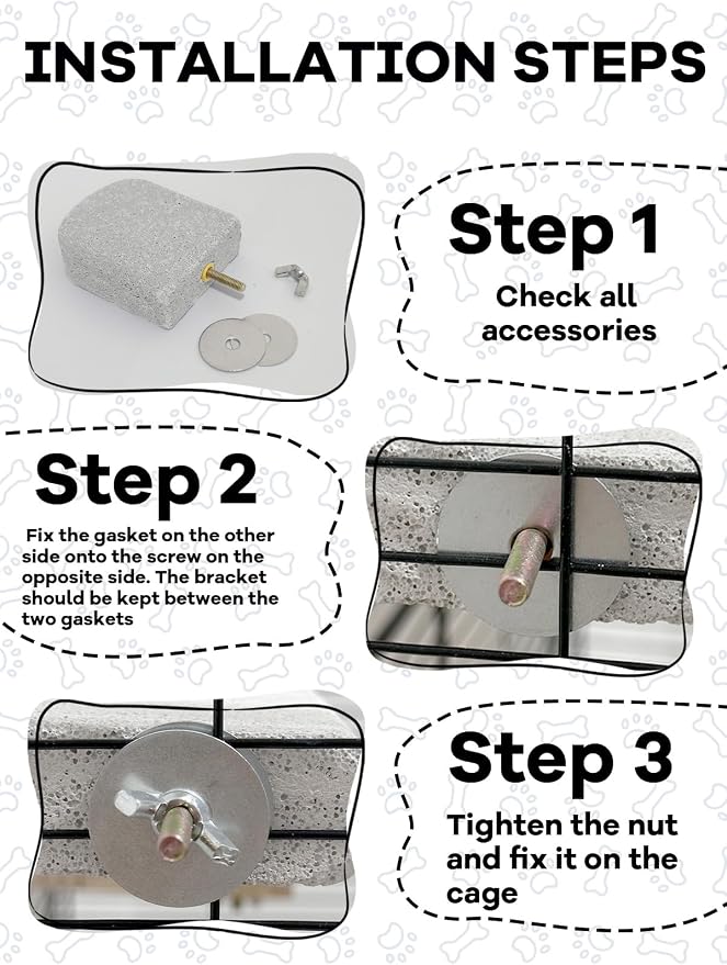 Lava Ledges for Rats 6 Pack Hamster Climbing Ledge Platform Pumice Ledge Shelf Pet Chewing Grinding Toys Small Animals Cage Accessories for Mouse Guinea Pig Gerbil Gray