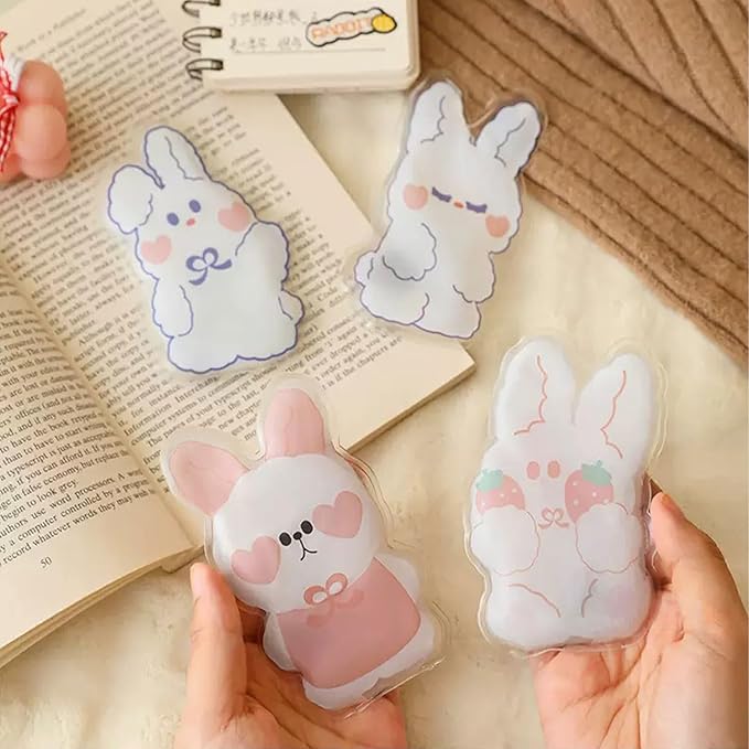 8 PCS Reusable Hand Warmers, Reusable Heat Packs，Cute Heating Pack, Hot Therapy Compress, Reusabl Heating Pad for Pain Relief and Camping, Outdoor & Portable