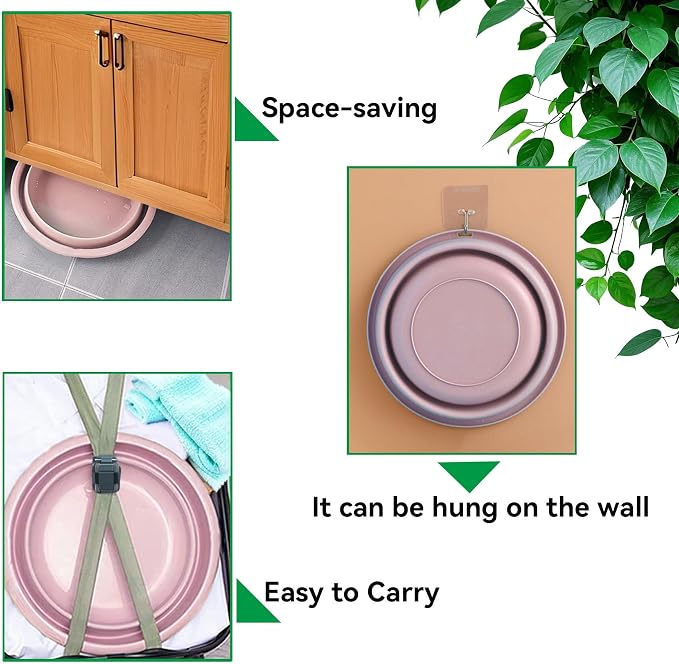 JSLZF Hedgehog Bath Supplies Grooming Kit: Foldable Bathtub, Nail Clippers, Bathing Brushes, Towel for Hedgehog Small Pets like Guinea Pigs