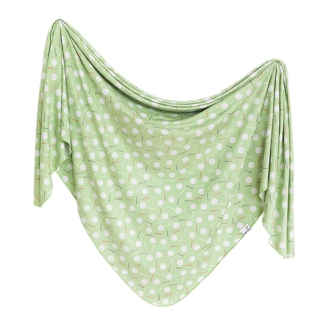 Copper Pearl Baby Swaddle Blanket - Premium Knit Baby Blanket, Large Soft Stretchy Receiving Blankets for Baby Boy and Girl, Swaddles for Newborn, Infant, and Toddler (Bogey)
