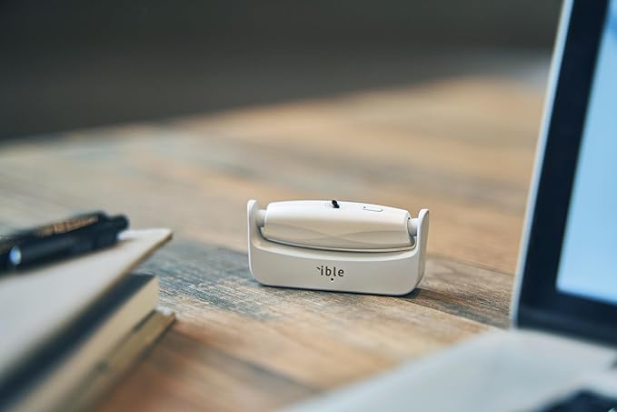Airvida M1 Ionic Wearable Air Purifier (White-19.6 inches) – Up to 99% Pollutant Removal Rate, Stylish & Lightweight with 3 Modes, Titanium Necklace & Clip, Silent Operation, 20g