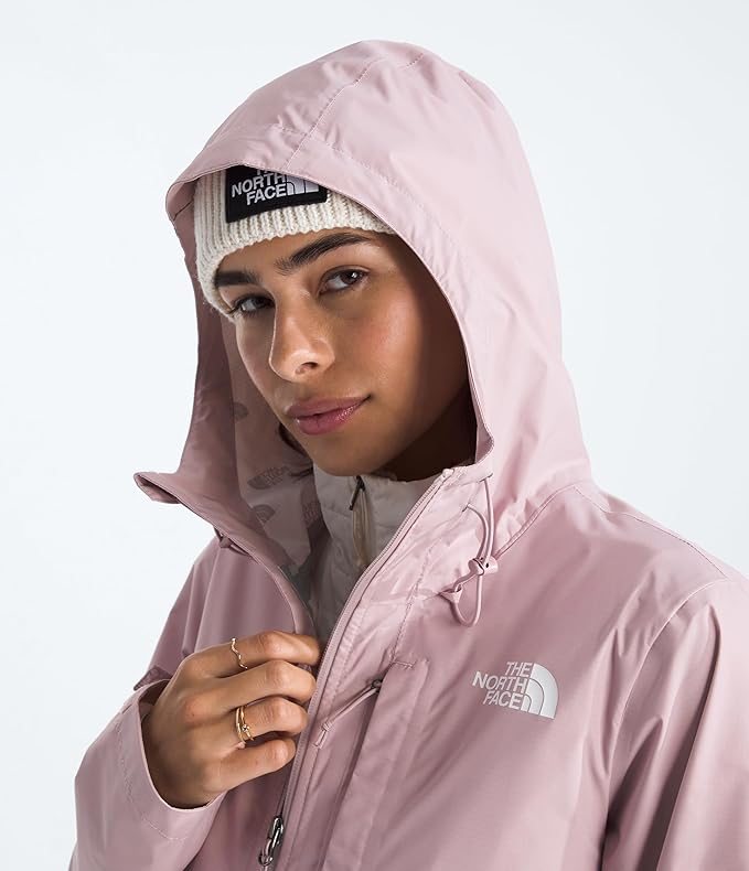 THE NORTH FACE Women's Alta Vista Rain Jacket | 3 Piece Hood With Adjustable Cinch-cord, Waterproof, Breathable