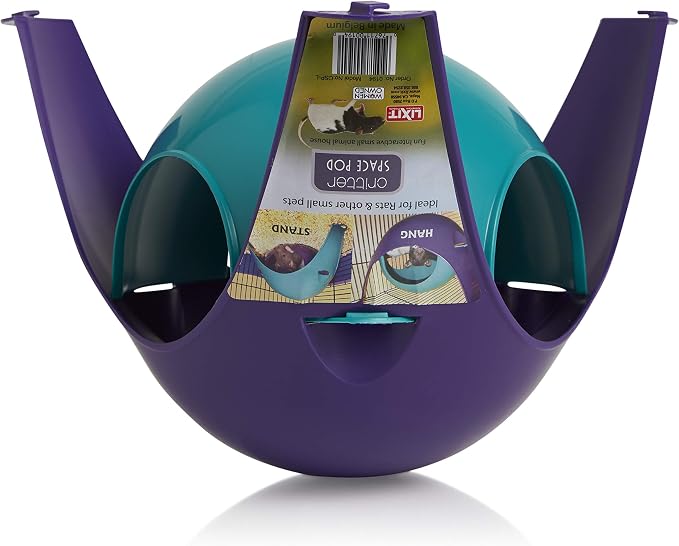 Lixit Igloos and Hideaways for Guinea Pigs, Rats, Mice, Hamsters, Gerbils and Other Small Animals