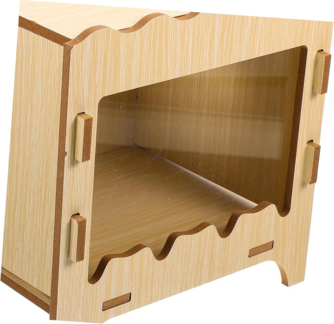 POPETPOP Hamster Digging House Toy Soft Nesting Box Thick Bedding for Small Animals Hideout Tunnel for Hamsters Gerbils and Other Pets
