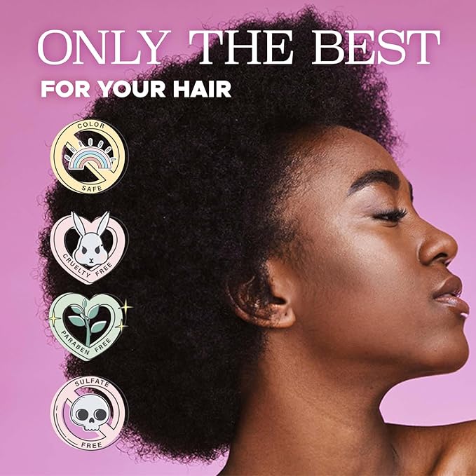 Luseta Curl Enhancing Heat Protectant Spray Define Curls & Resotre Bounce for Curly and Wavy Hair,Protect Hair from Heat Damage,Frizz-Free for Women and Men 8.5oz