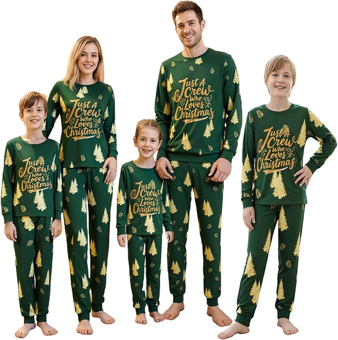 2024 Family Matching Pajamas Sets - Christmas Pjs Sleepwear Outfits for Holiday & Xmas Party