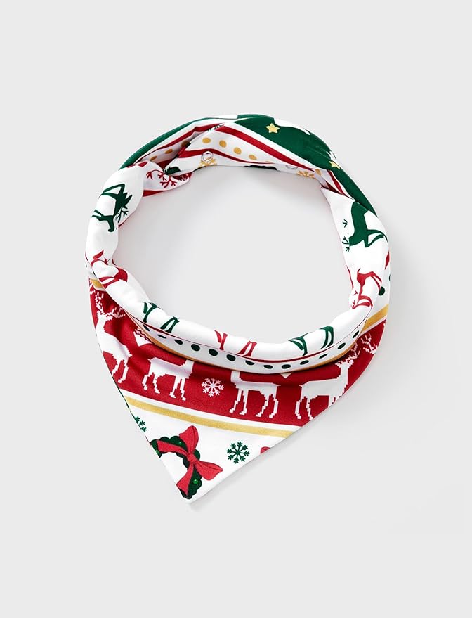 PATPAT Christmas Family Matching Pajama Sets Includes Christmas Socks - Perfect for Family Photos & Holiday Celebrations