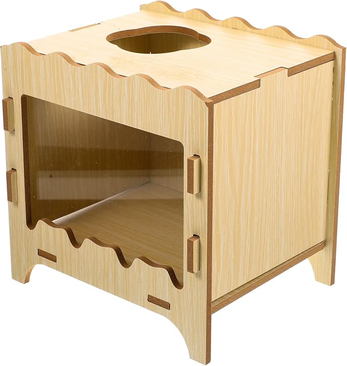 Abaodam Hamster Mining House Comfortable Digging Box for Small Pets Multi Lightweight Design Durable Scratch Resistant Material Hideout for Hamsters Hedgehogs and Guinea