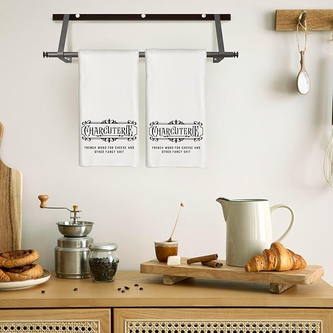 Kitchen Towels, Charcuterie Definition Funny Dish Towels, 16x24 Inch, Kitchen7