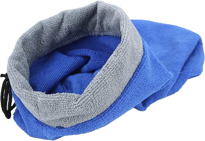 Hamster Bath Towel, Bag Absorbent Ferret for T Bathing Shower & Supplies Small Animals Pet Guinea PigsBlue Pigs Grooming Supplies (Blue)