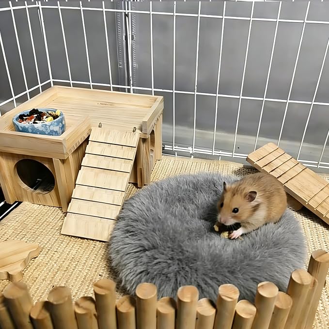 4PCS Guinea Pig Fleece Cage Bedding Mats Pads for Hamster Chinchilla | Washable,Guinea Pig Fleece Cage Liners,for Chinchilla Rat Hamster Sugar Glider Ferret,Guinea Pig Stuff