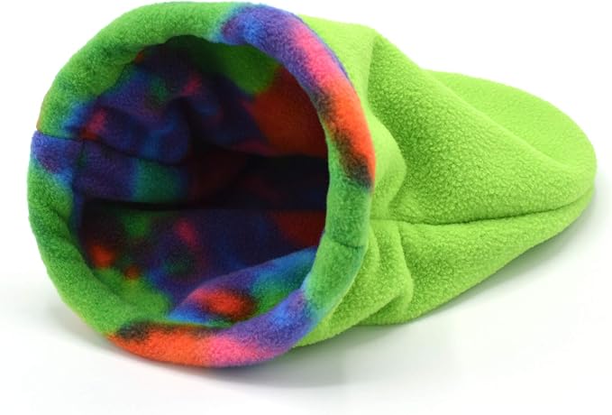 Oxbow Animal Health Enriched Life Cozy Cave, Guinea Pig Hideout, Guinea Pig Toys, Bunny Toys, Fleece, Bunny Enrichment for Rabbit Cage, Oxbow Rat Cage Accessories | Small Animal Hideout, Fleece, Snuggle Sack, Guinea Pig House, Rats, Hamsters, Hedgehogs...