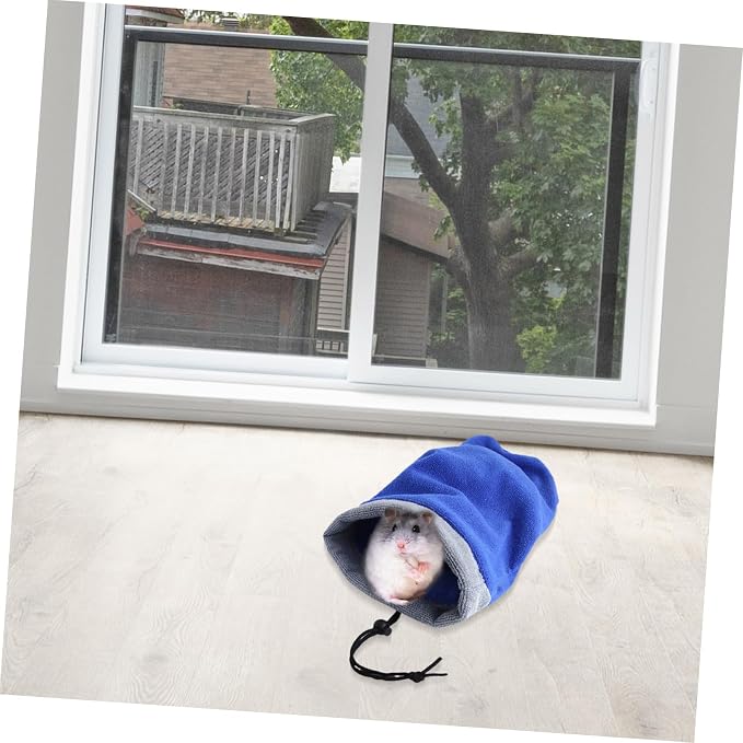 Toyvian Pet Grooming Towel Soft Absorbent Quick Drying for Small Animals Ferret Hamster Rabbit Multi-Purpose Bathrobe
