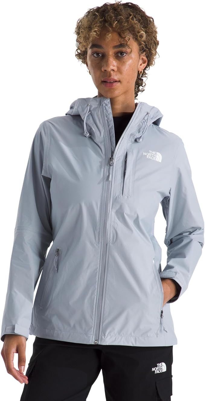 THE NORTH FACE Women's Alta Vista Rain Jacket | 3 Piece Hood With Adjustable Cinch-cord, Waterproof, Breathable