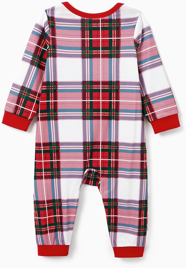 PATPAT Christmas Family Matching Pajama Sets Includes Christmas Socks - Perfect for Family Photos & Holiday Celebrations