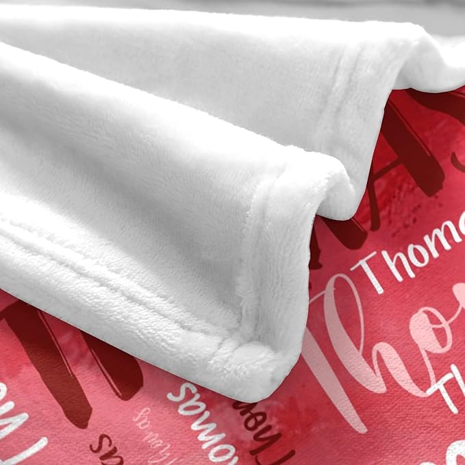 Personalized Custom Baby Blanket with Name for Girls Boys Kids Customized Flannel Blanket for Bed Nursery Room Baby Stroller
