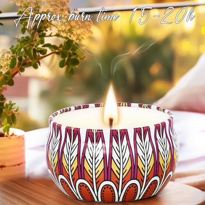 Scented Candles Gift Set, 18 Pack Aromatherapy Candle Gifts for Women, 45oz 450H Long Burning Soy Wax Jar Candles Set for Home Scented, Retro Court Style - Exclusive for Nobles