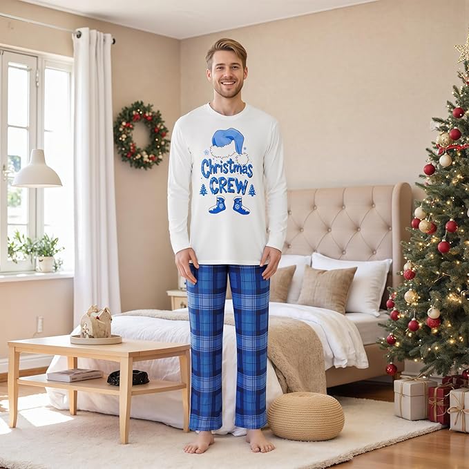 2024 Family Matching Pajamas Sets - Christmas Pjs Sleepwear Outfits for Holiday & Xmas Party