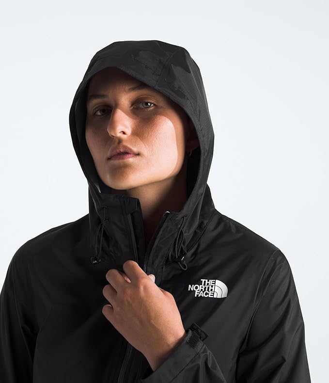 THE NORTH FACE Women's Alta Vista Rain Jacket | 3 Piece Hood With Adjustable Cinch-cord, Waterproof, Breathable