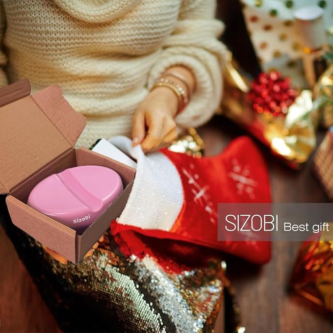 Sizobi Magnetic Bobby Pin Holder,Magnetic Pin Cushions for Sewing | (Pins Excluded) Securely Holds Metal Hair Clips & Paper Clip, Sewing Supplies,Needle Magnetic Quilting Pins Holder Organizer
