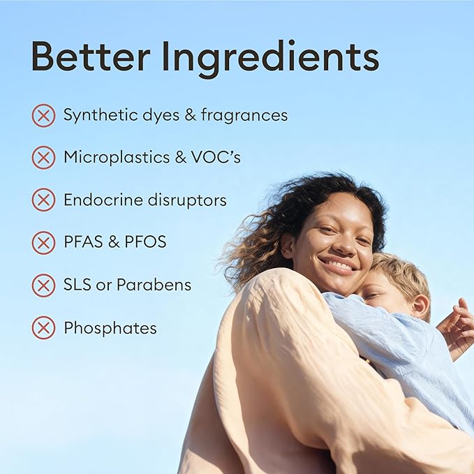Vove Plastic-Free Dishwasher Tablets, 60 Pack - All-in-One Plant-Based Formula with 2x Enzyme Power - Tackles Stubborn Stains, No Pre-Rinse Needed, Biodegradable & Concentrated, Fragrance-Free