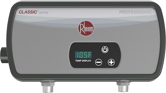 Rheem 6.5kW 240V Point of Use Thermostatic Tankless Electric Water Heater