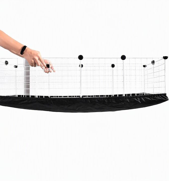 PJYuCien C&C Cage Bottom 24"x60", Easy to Install | Use as Top, Use as Bottom and Top Set, Protect Floor, Saves Time and Effort,for Guinea Pig and Other Small Animals