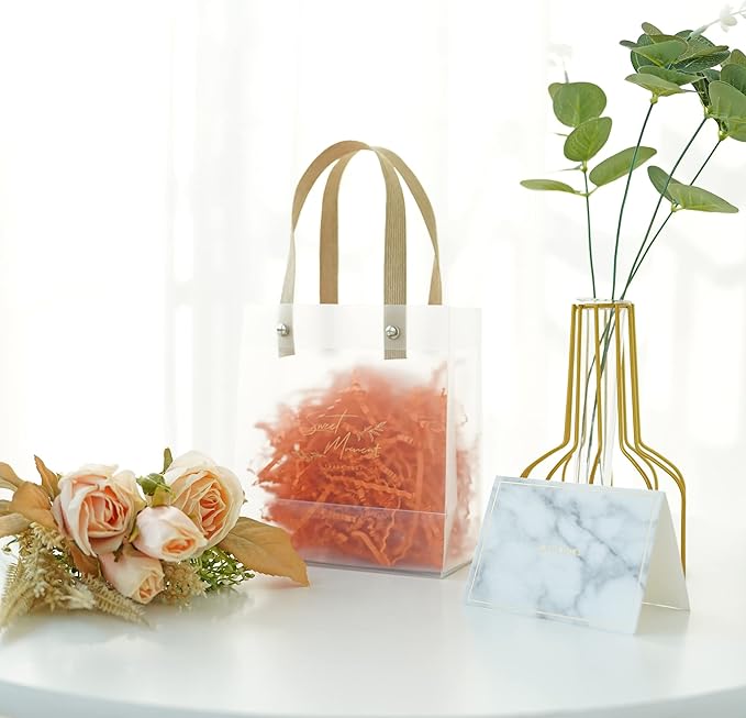 Bobobag - 1LB Crinkle Cut Paper Shred Filler Recyclable Gift Wrap Confetti Raffia Grass Shred Paper for Easter Baskets Filler Creative Eggs Decor(Orange)