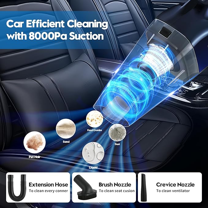 45Pcs Car Detailing Kit, Car Detailing Brush Set, Car Wash Cleaning Kit, Car Detailing Brushes, Professional Car Care Kit for Interior Exterior Wheels, Blue