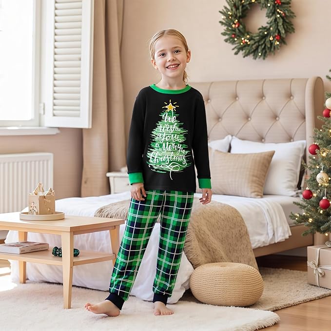 2024 Family Matching Pajamas Sets - Christmas Pjs Sleepwear Outfits for Holiday & Xmas Party