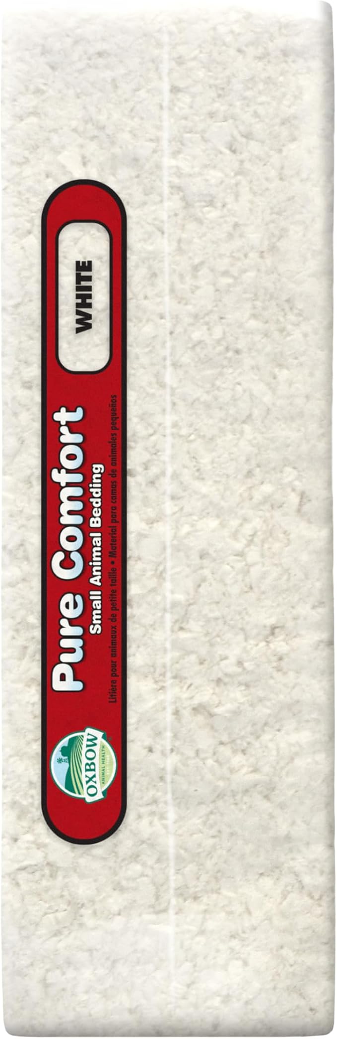 Oxbow Small Animal Bedding, Hamster, Guinea Pig, Rabbit, White, USA, 72 L | Pure Comfort, Hamster Bedding, Guinea Pig Bedding, Low Dust, Virgin Paper, Litter Box, Bunny, Rats, Gerbils, Chinchillas