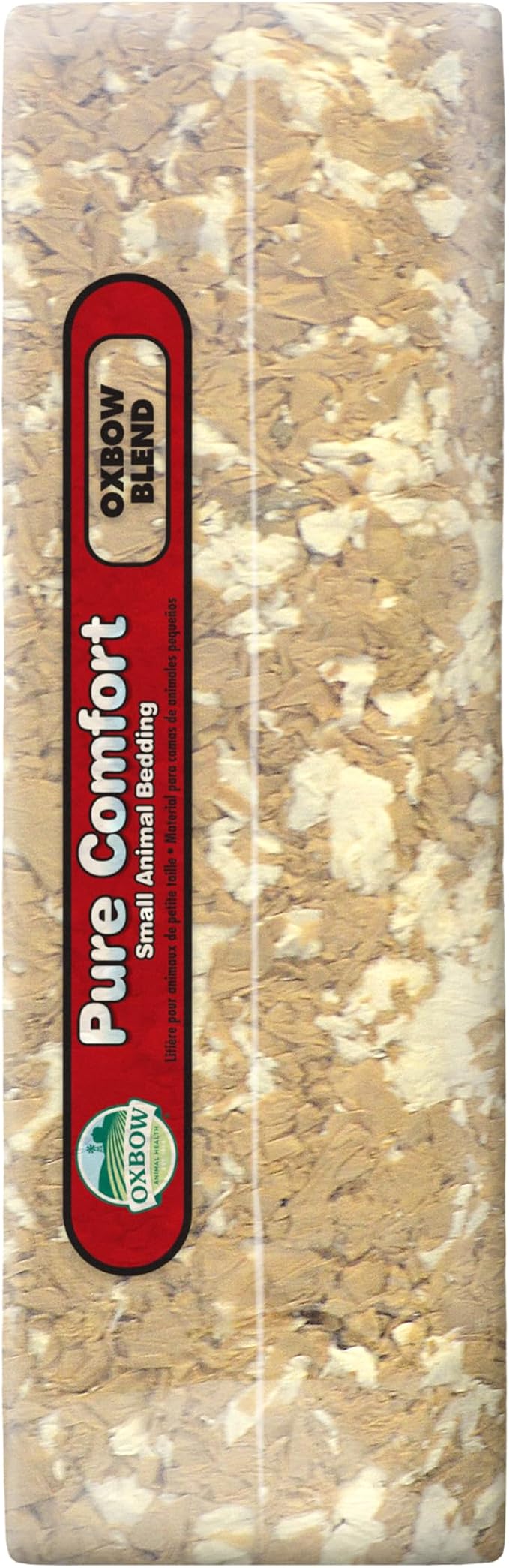 Oxbow Small Animal Bedding, Hamster, Guinea Pig, Rabbit, Blend, USA, 72 L | Pure Comfort, Hamster Bedding, Guinea Pig Bedding, Low Dust, Virgin Paper, Litter Box, Bunny, Rats, Gerbils, Chinchillas