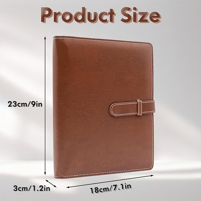 Photo Albums 4x6 Pictures – 152 Pockets Vegan Leather Cover Memory Album Book, Suitable for Family Wedding Boys Girls and Babies Storage (Brown)