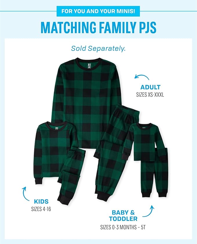 The Children's Place Kids' Holiday Long Sleeve Pajamas