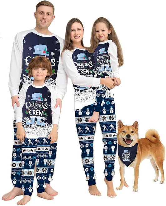 Christmas Pajamas for Family Matching Family Christmas Pajamas Set PJS Holiday Xmas Family Jammies Sleepwear