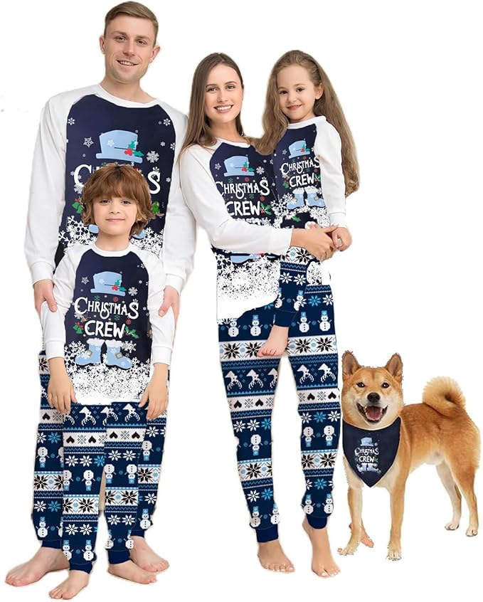 Christmas Pajamas for Family Matching Family Christmas Pajamas Set PJS Holiday Xmas Family Jammies Sleepwear