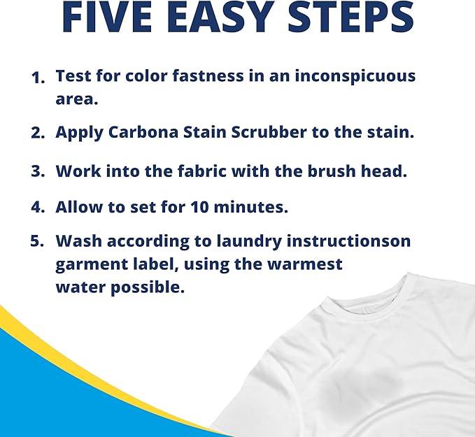 Carbona Stain Wizard | Bio-Enzyme Stain Remover | Eliminates Fat, Oil, Blood, Milk, Fruit, Ketchup, Vegetables & Baby Food Stains | Save On Skin & Washable Fabrics | 3 Pack