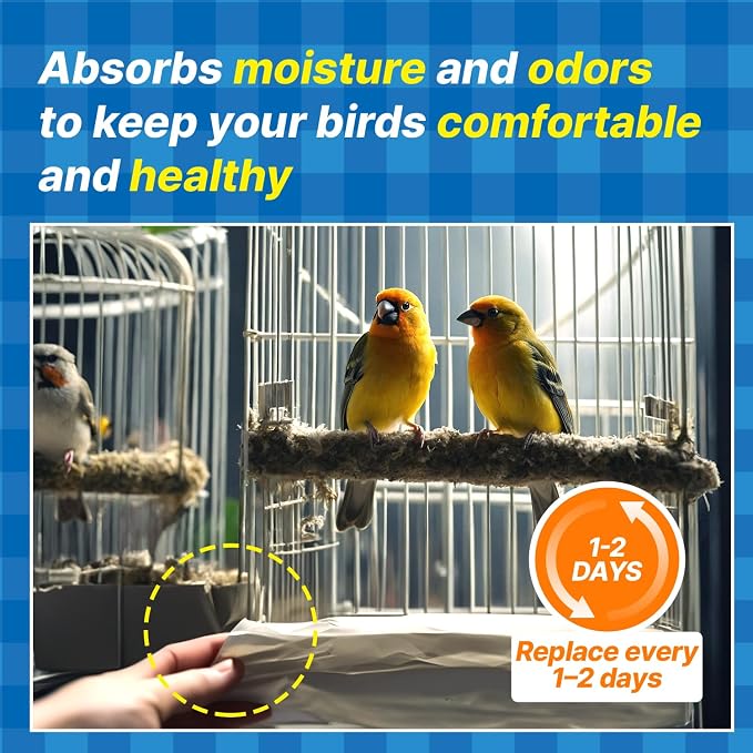 T TORTO9 Bird Cage Liner - 120 Paper Sheets, 9" x 12", 0.87 lb - Ideal for Pet Habitats, Bulk Pack for Long-Lasting Use, Newsprint Texture, Convenient Parcel Packaging